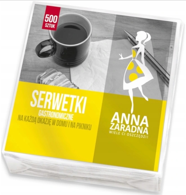 

Az Serwetki Gastronomiczne Białe 15 x 15 500 szt
