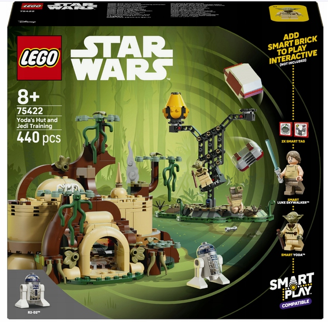 Lego Star Wars Smart Play: Yodova chata a školení Jediů 75422