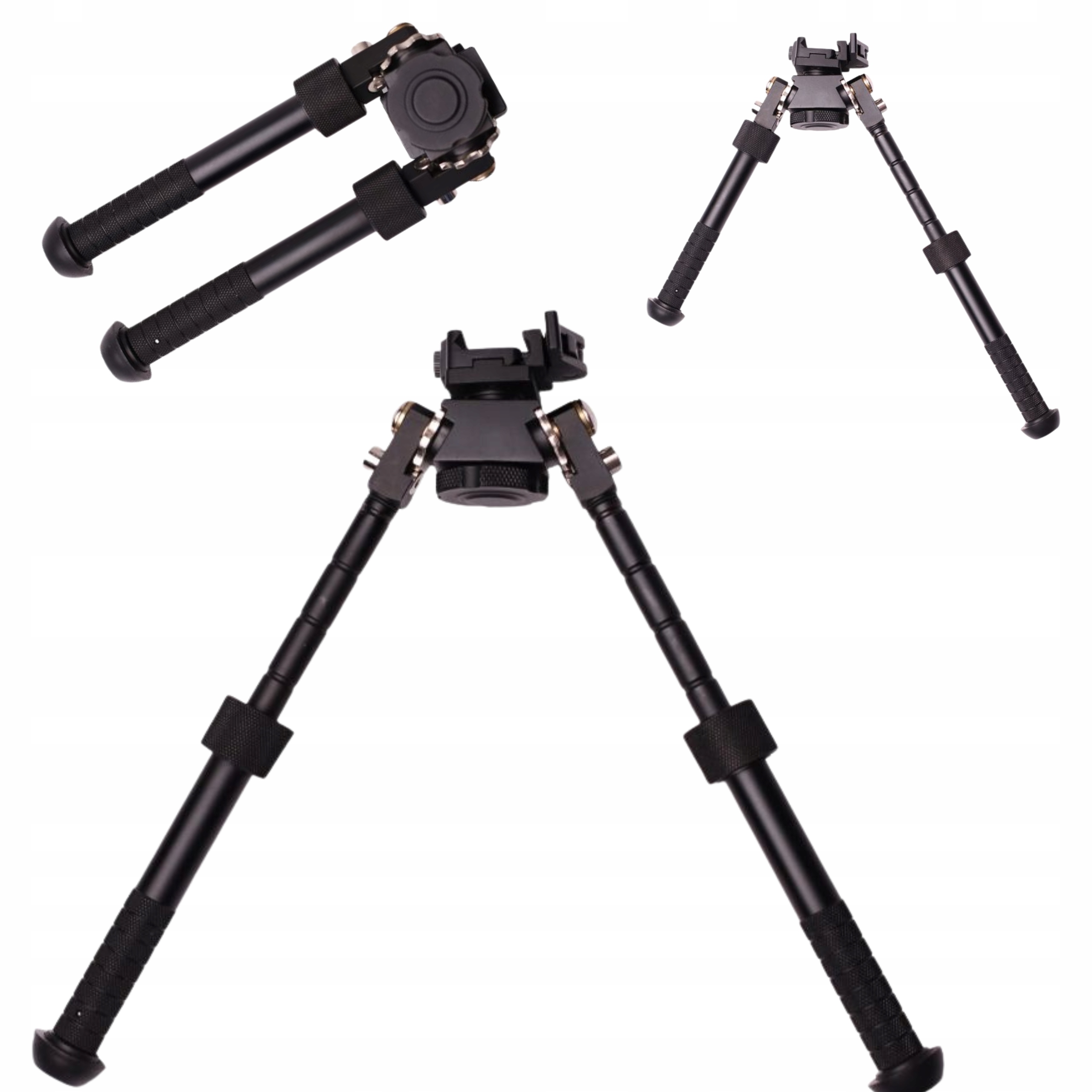 Profesjonalny Dwójnóg Taktyczny Bipod Regulowany V-6 Na Szynę Wiatrówkę