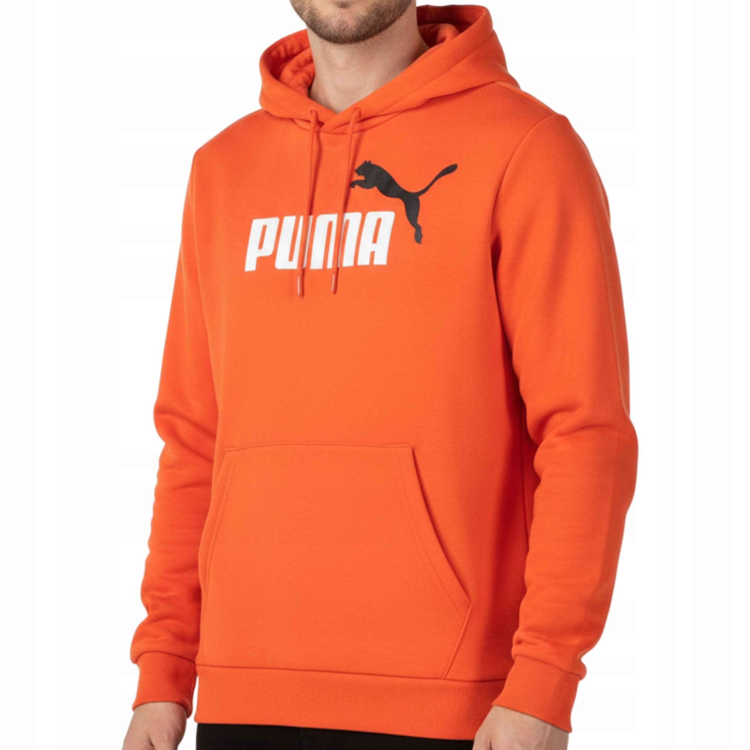 Puma bavlněná mikina S Kapucí Pánská Mikina s motivem Klokan