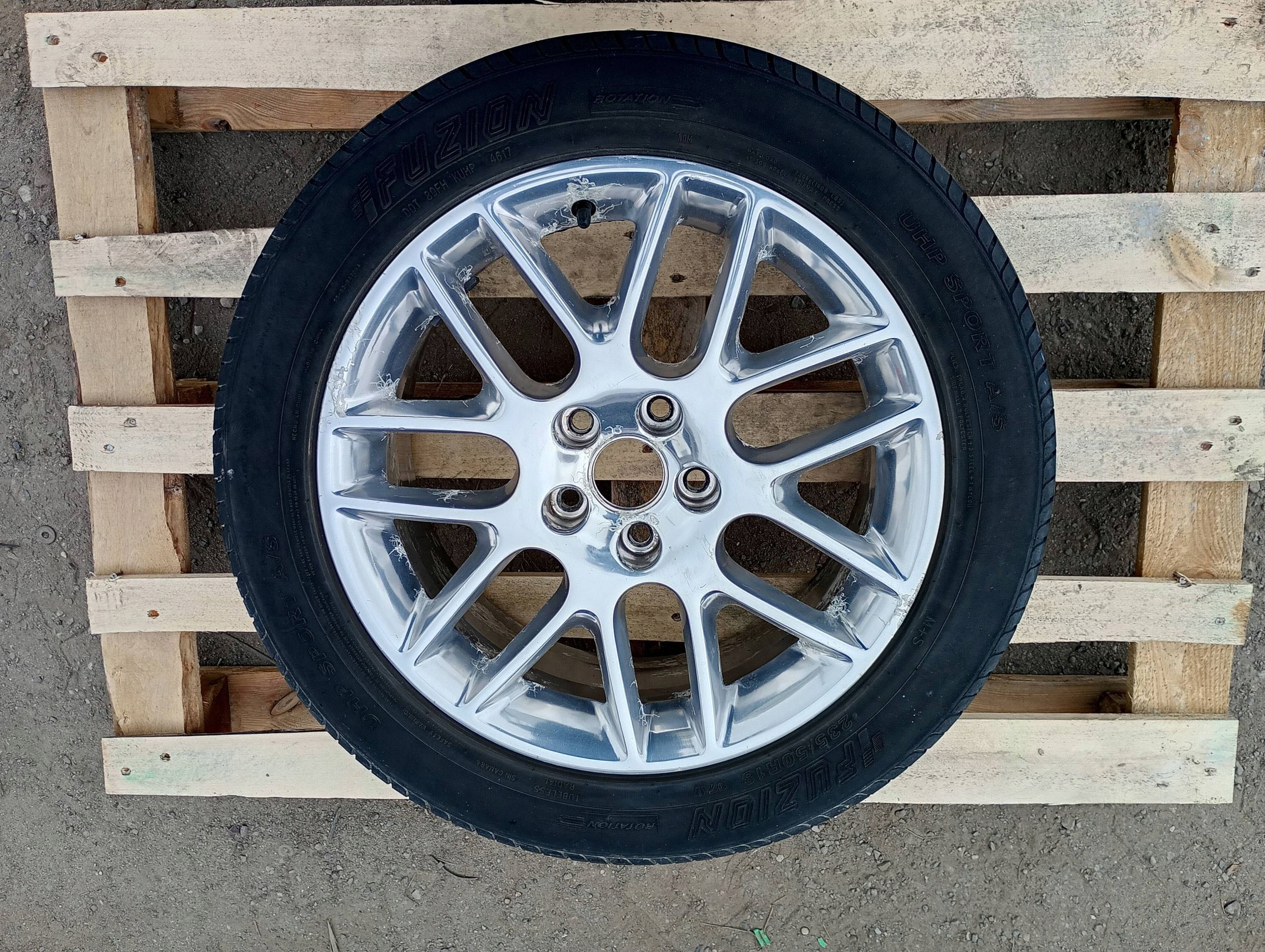 wheel disc discs disc 18" R18 Pony Package Ford Mustang V 2010-14