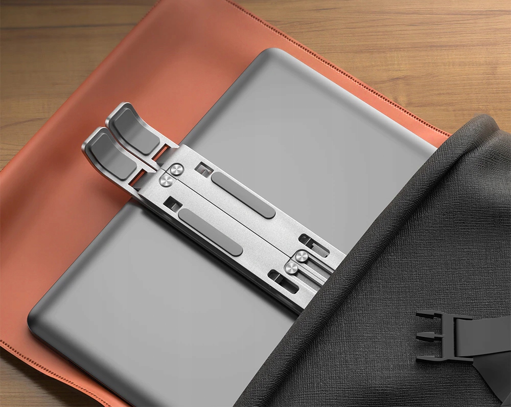 PODSTAWKA POD LAPTOPA TABLET REGULOWANA SKŁADANA PÓŁKA STOJAK NA BIURKO Marka bez marki