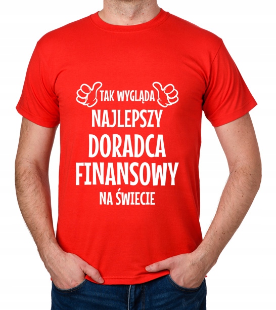 

koszulka Najlepszy Doradca Finansowy prezent