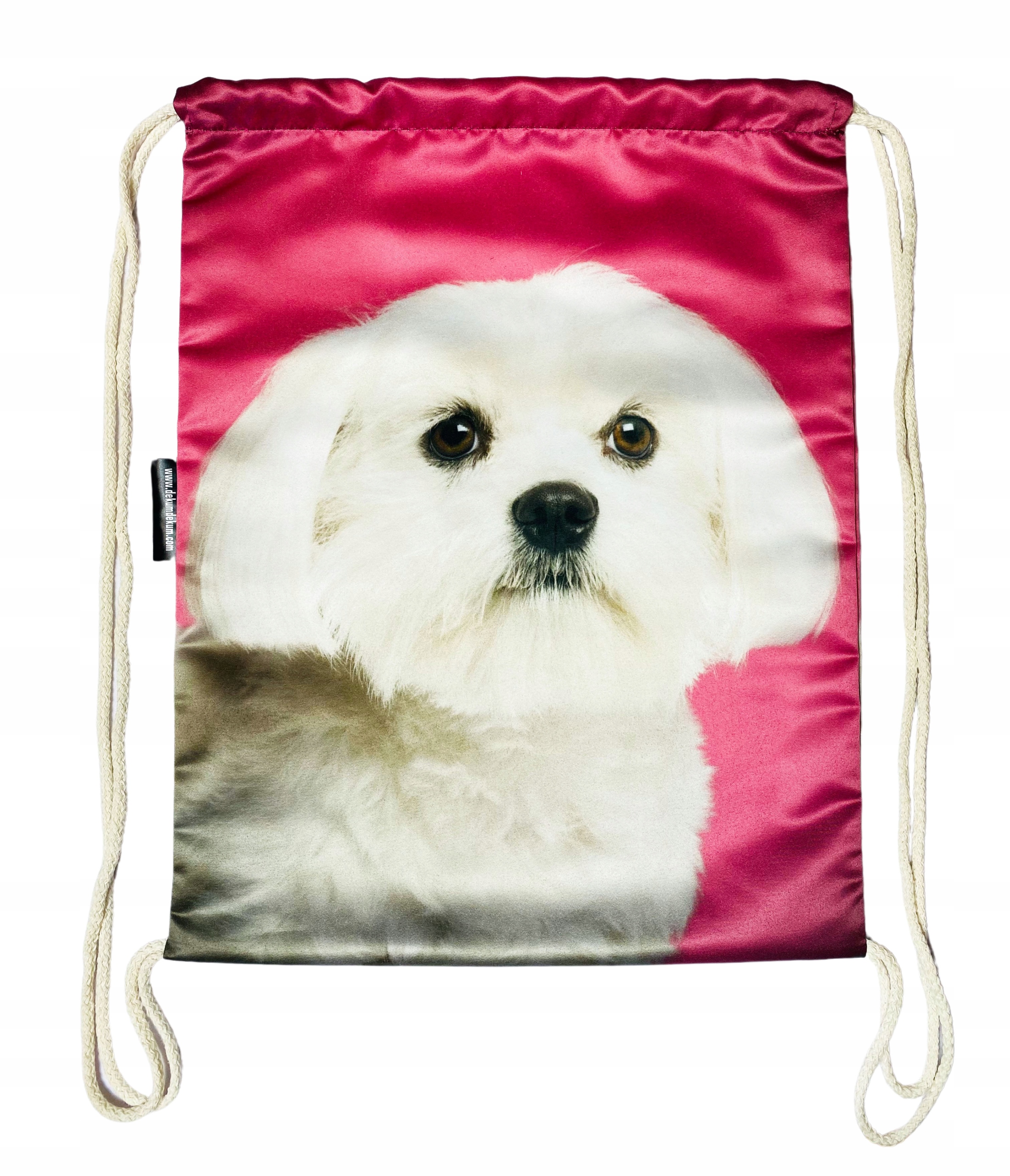 

Worek Plecak z psem Maltańczykiem idealny prezent