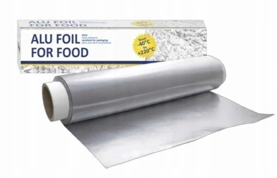 

Folia Aluminiowa Catering Z Metalowym Nożem Tnącym