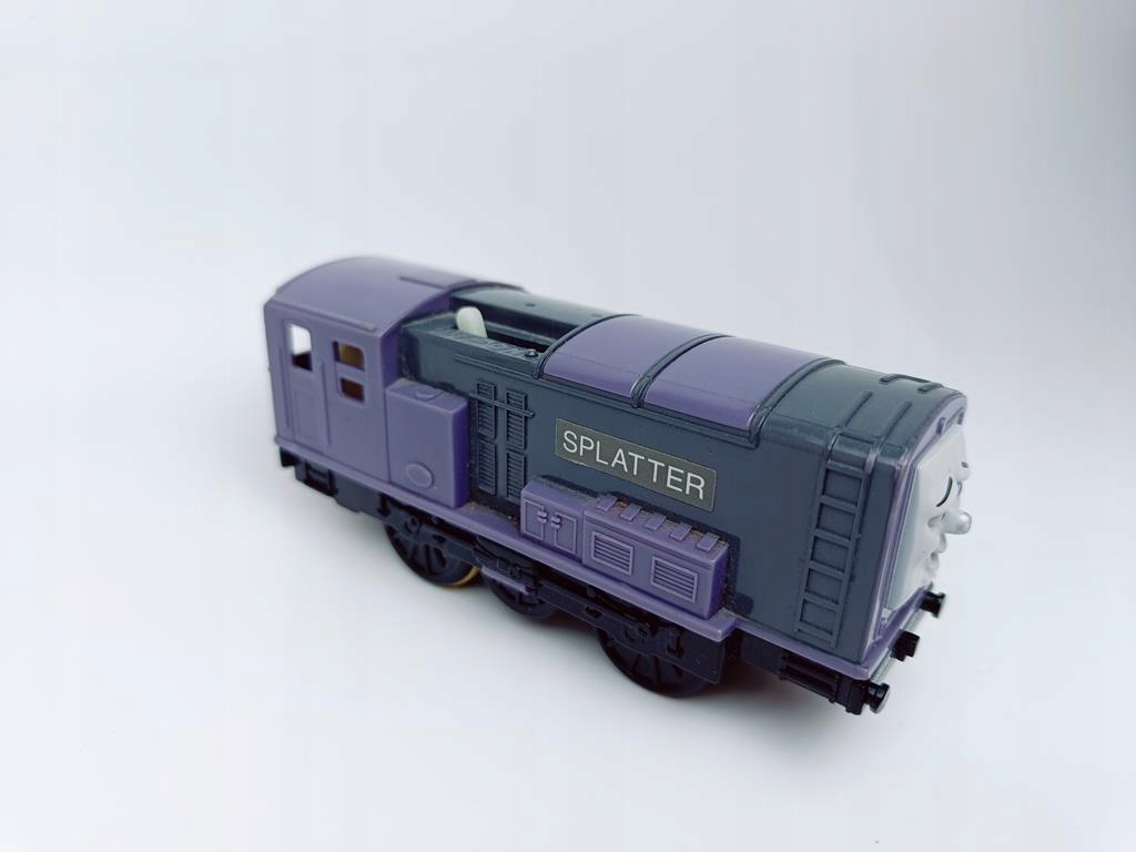 DIESEL SPLATTER Lokomotywa Tomek Trackmaster Marka Mattel