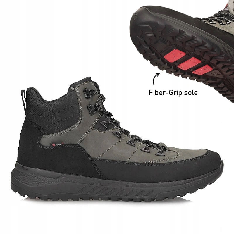 Pohodlné pánské boty Rieker Revolution R-tex U0174-42 Walk Safe