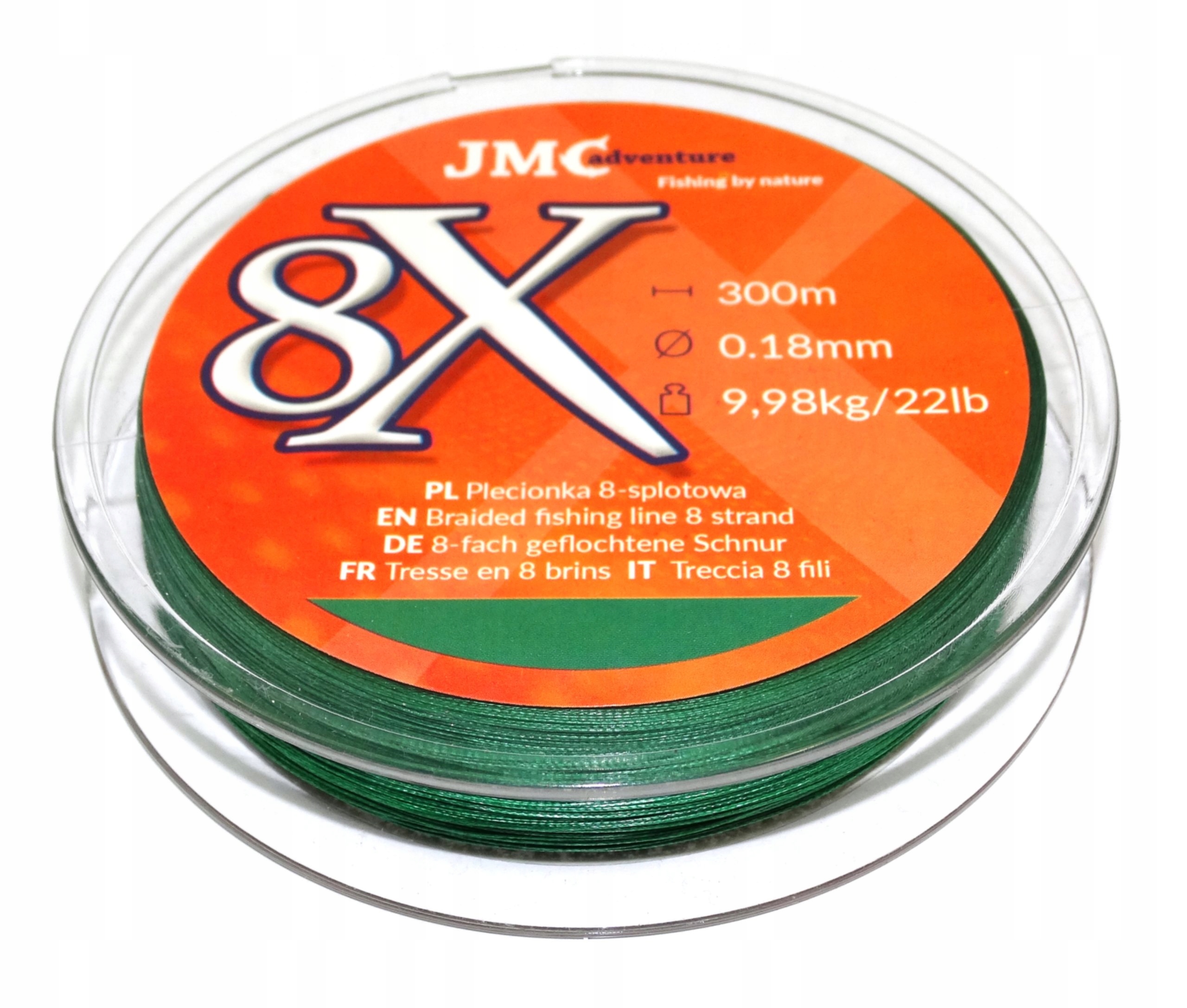 

Jmc Adventure Plecionka wędkarska 0.18 MM 300m