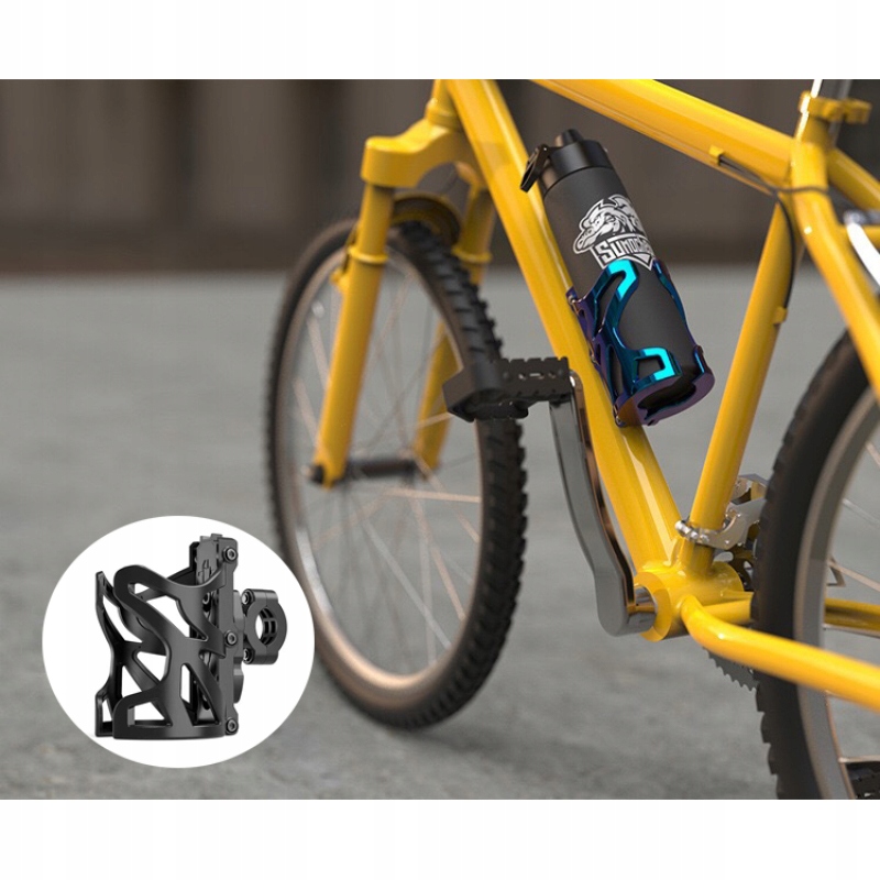 Uchwyt na kubek motocyklowy Rowerowy Stojak na butelkę napoje Woda koszyk Model Uchwyt na kubek motocyklowy Rowerowy Stojak