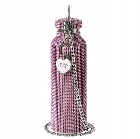 Butelka Na Wodę Napoje do picia 750ml Diamentowa kolekcja Paris Hilton pink