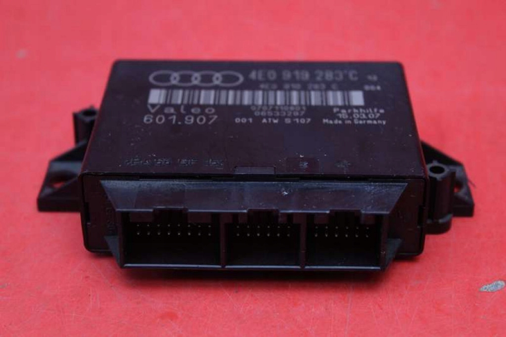 Bedienteil modul Parken PDC 4E0919283C AUDI A8 D3 05-07