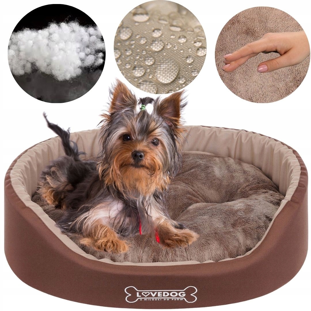 Pelíšek pro psa kočku Polský Výrobek potah gauč kotec Lovedog S 50x40