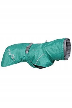 Levně Obleček Hurtta Monsoon coat II Eco paví zeleň 30
