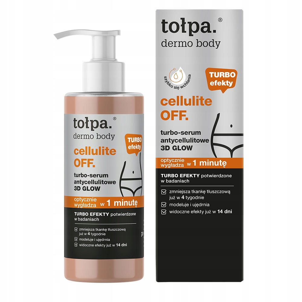 Tołpa Turbo-serum antycellulitowe do ciała 3D GLOW 250ml