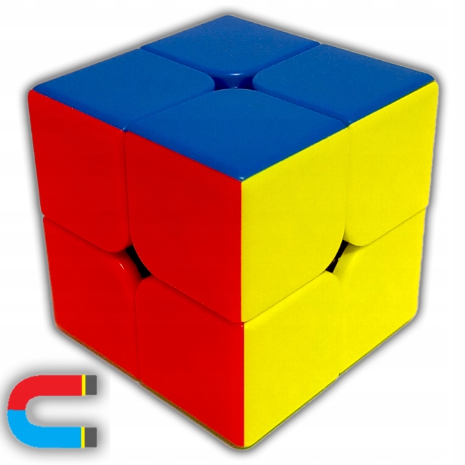 PROFESJONALNIE Wyregulowana MAGNETYCZNA Kostka 2x2 Kod producenta MoYu 2x2 Magnetyczna Profesjonalna