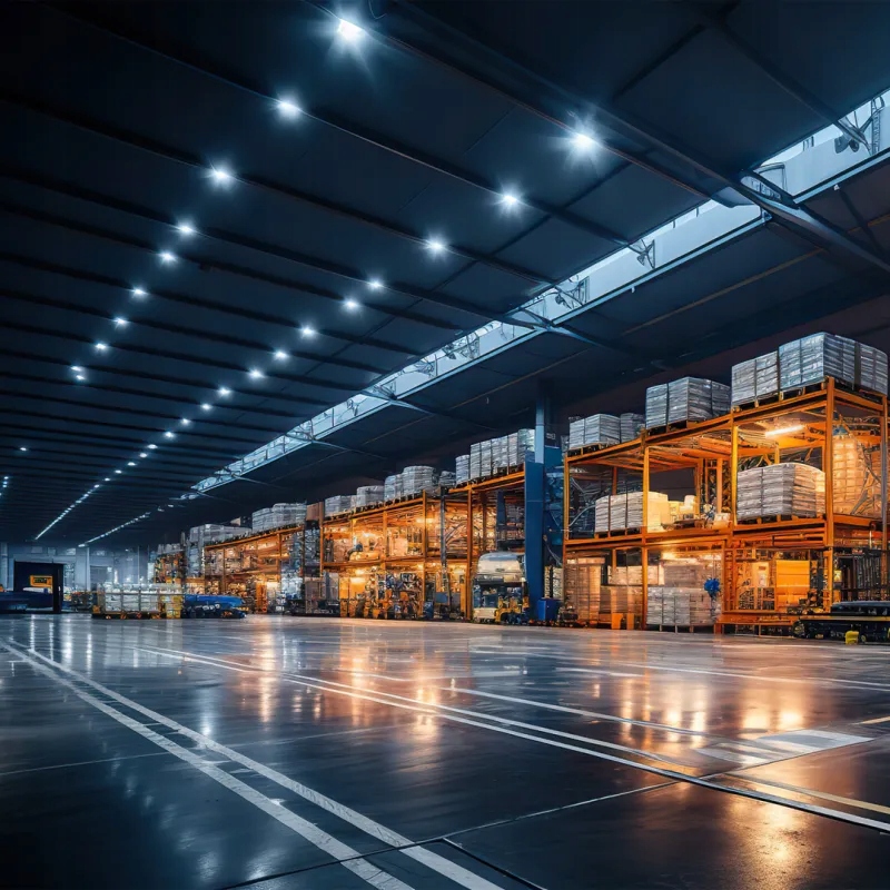 Technické svietidlo do skladu haly High Bay 200W 4000K 29000LM montážna jednotka