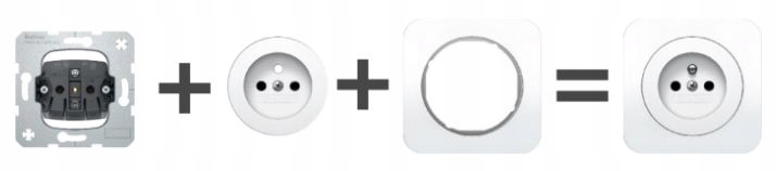 BERKER one.platform Łącznik pojedynczy mechanizm Kolor czarny