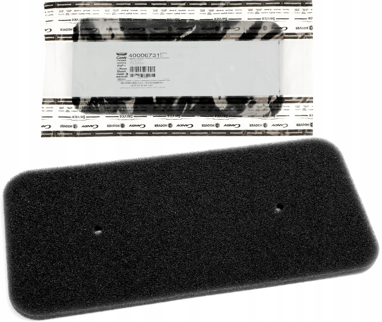 Gąbka / Filtr do suszarki Candy Hoover 40006731