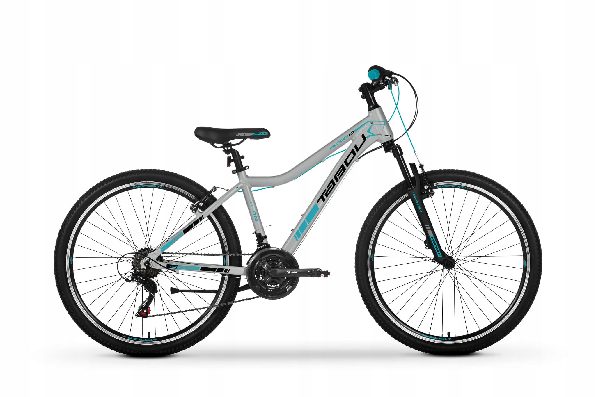 Rower Mtb 27.5" Tabou Venom 1.0 rama 15" szary turkusowy R22