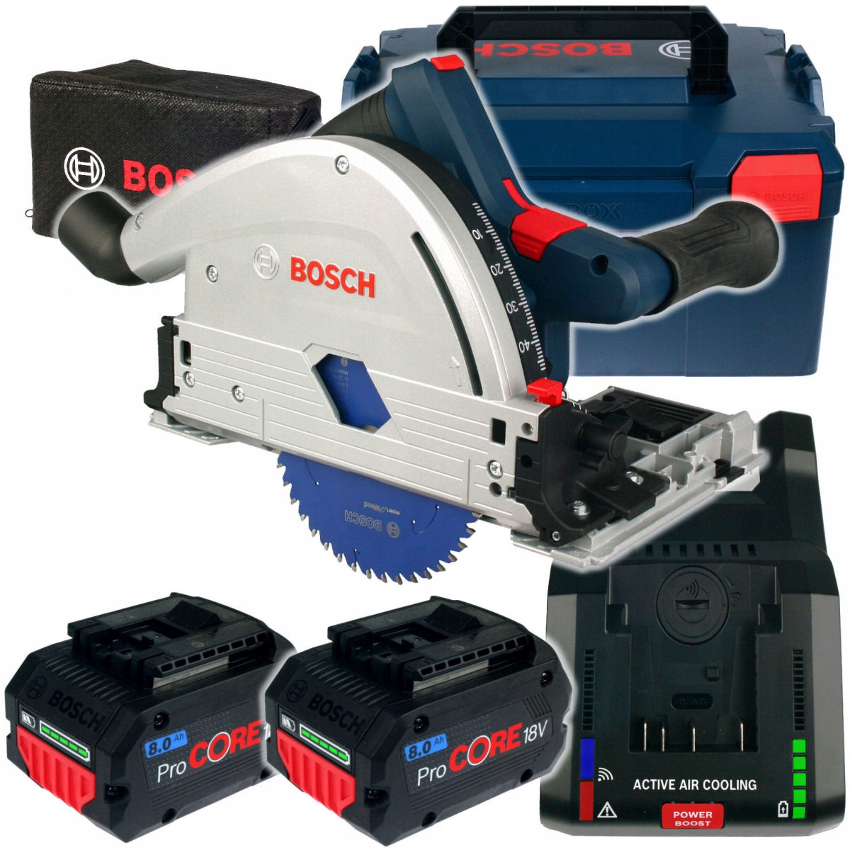 

Zagłębiarka Gkt 18V-52 Gc Bosch 2x8,0Ah Biturbo