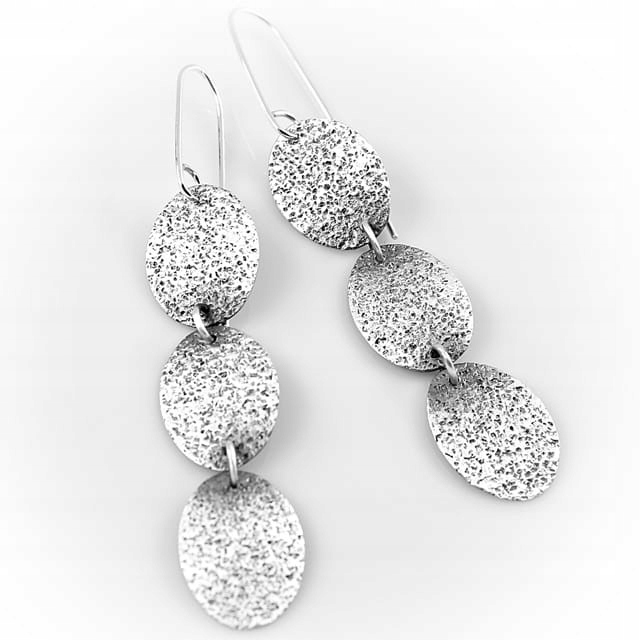 Dámské Náušnice Harf stříbro 925