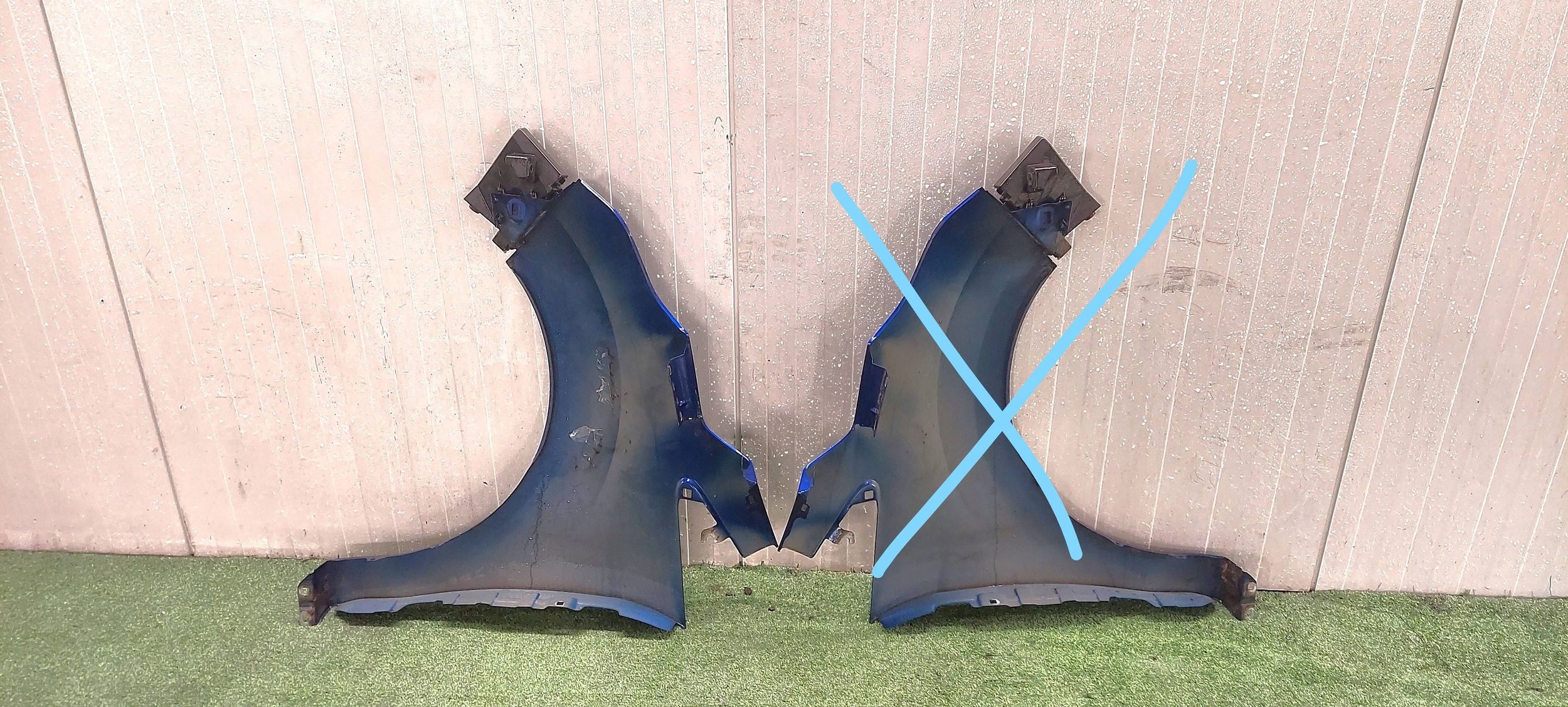 fender right +support FORD B-MAX LAK: DEEP IMPACT BLUE