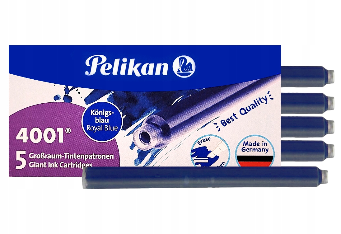 

Uniwersalne Naboje Pelikan 4001 GTP/5 310607 -5szt