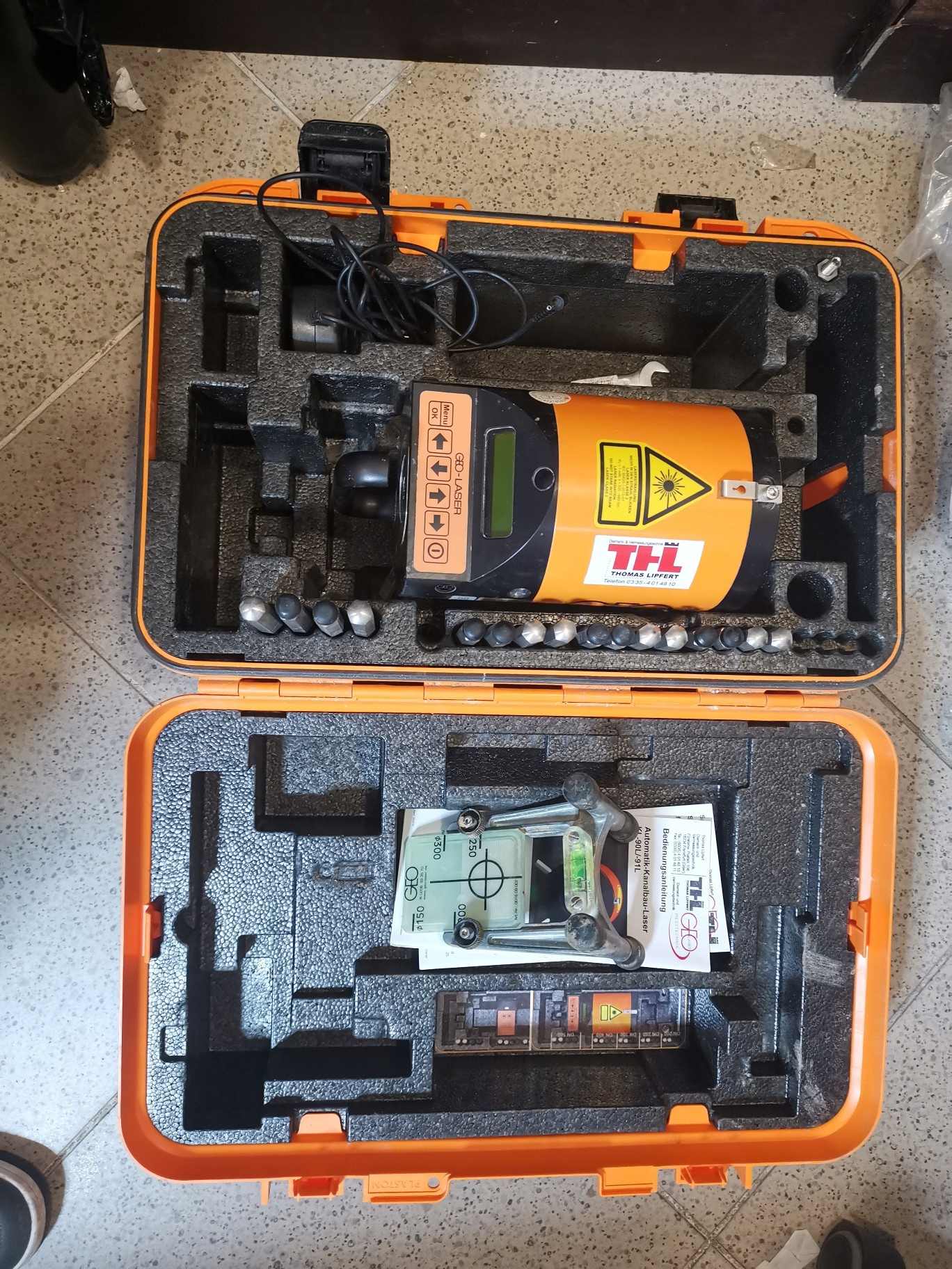 Niwelator laserowy KL-90L Powiększenie inne