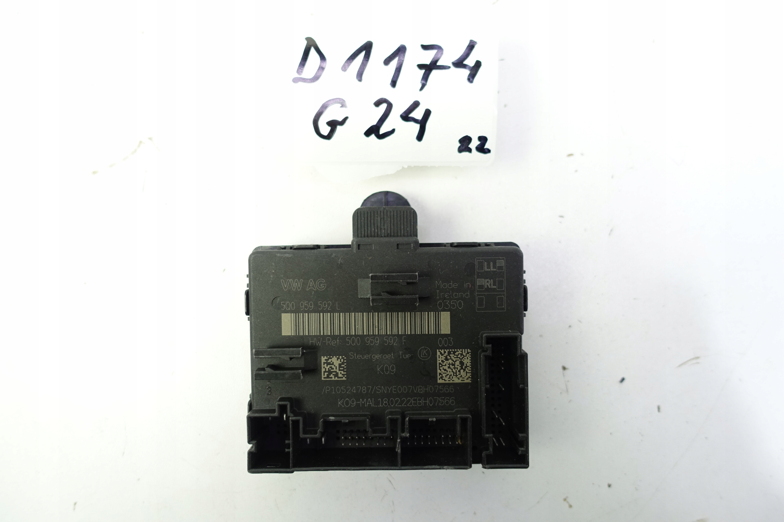 module control unit door VW PASSAT B8 5Q0959592L
