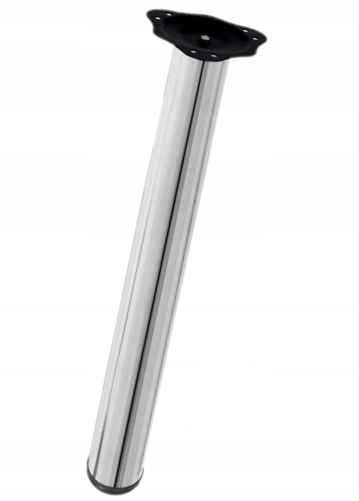 NOGA MEBLOWA DO STOŁU CHROM H-710 fi 60 JAKOŚĆ