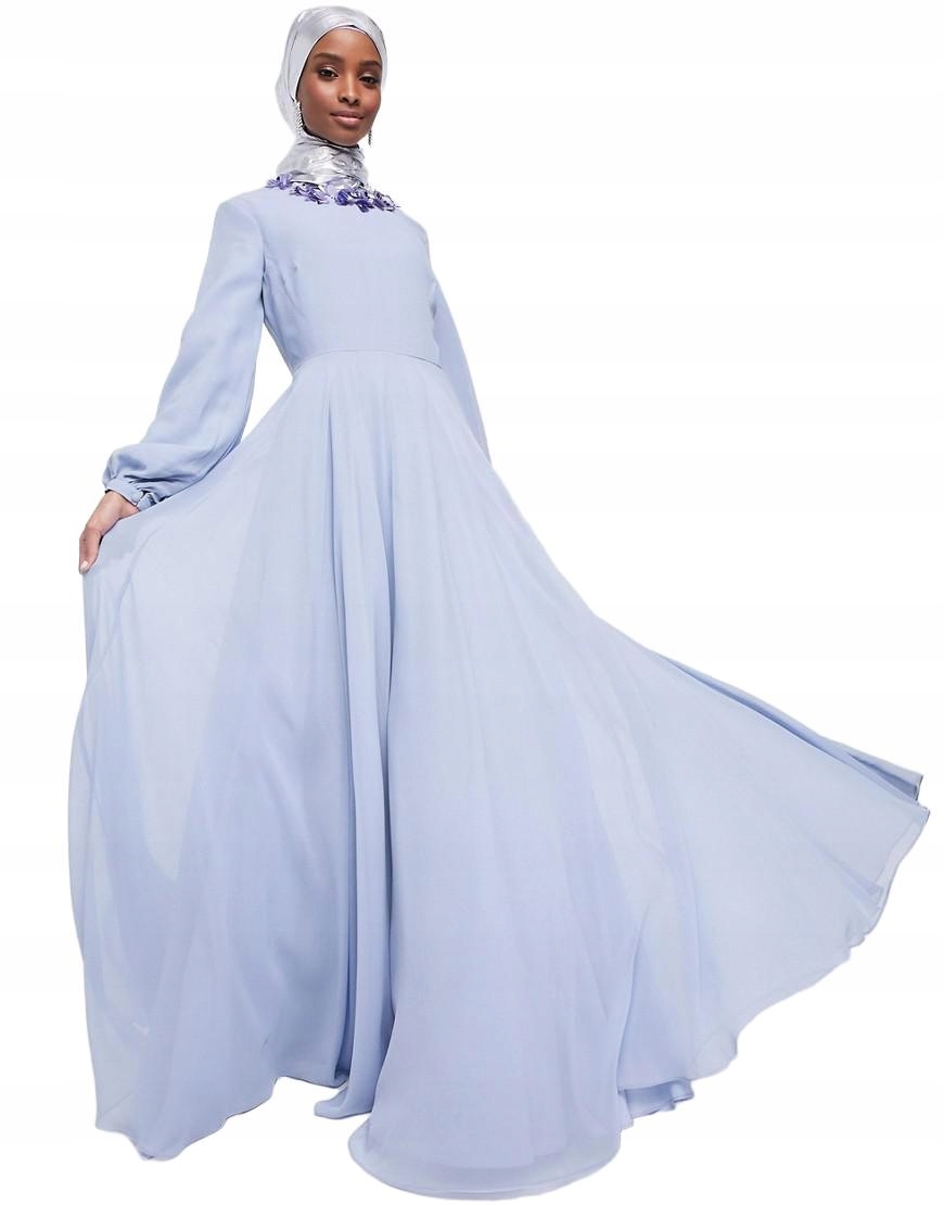 Šaty Koktejlové Šaty Polyester Maxi Flitry Slm M