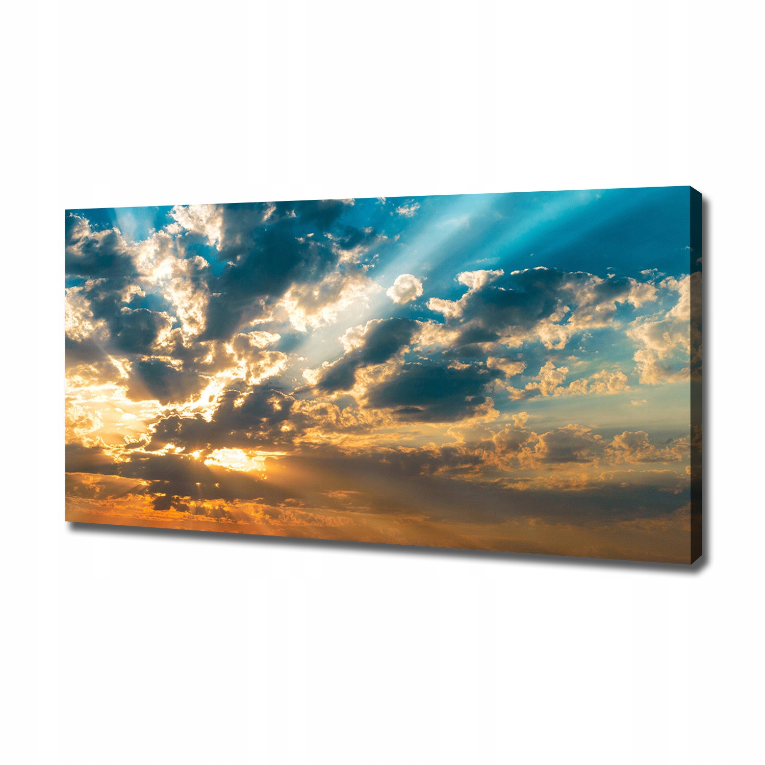 

Foto obraz na płótnie Zachód słońca niebo 120x60cm