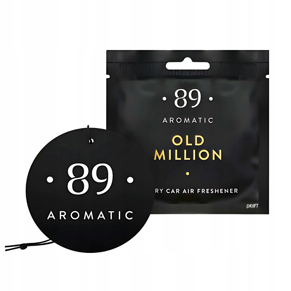 AROMATIC89 zawieszka Old Milion długotrwały zapach do auta 20 dni luxusu
