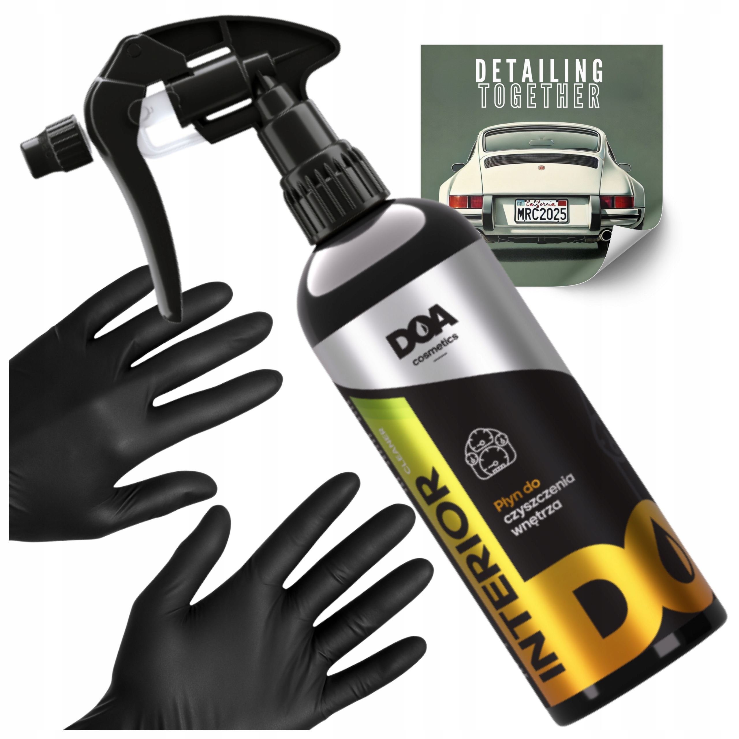 Czyszczenie Plastików Doa Interior Cleaner 0,5L Płyn Do Wnętrza Auta Kokpit