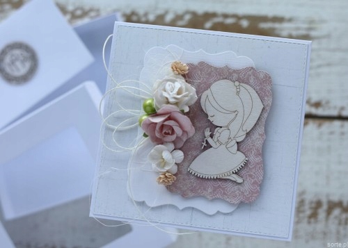 Květinová společenská karta na přijímání památka na přijímání