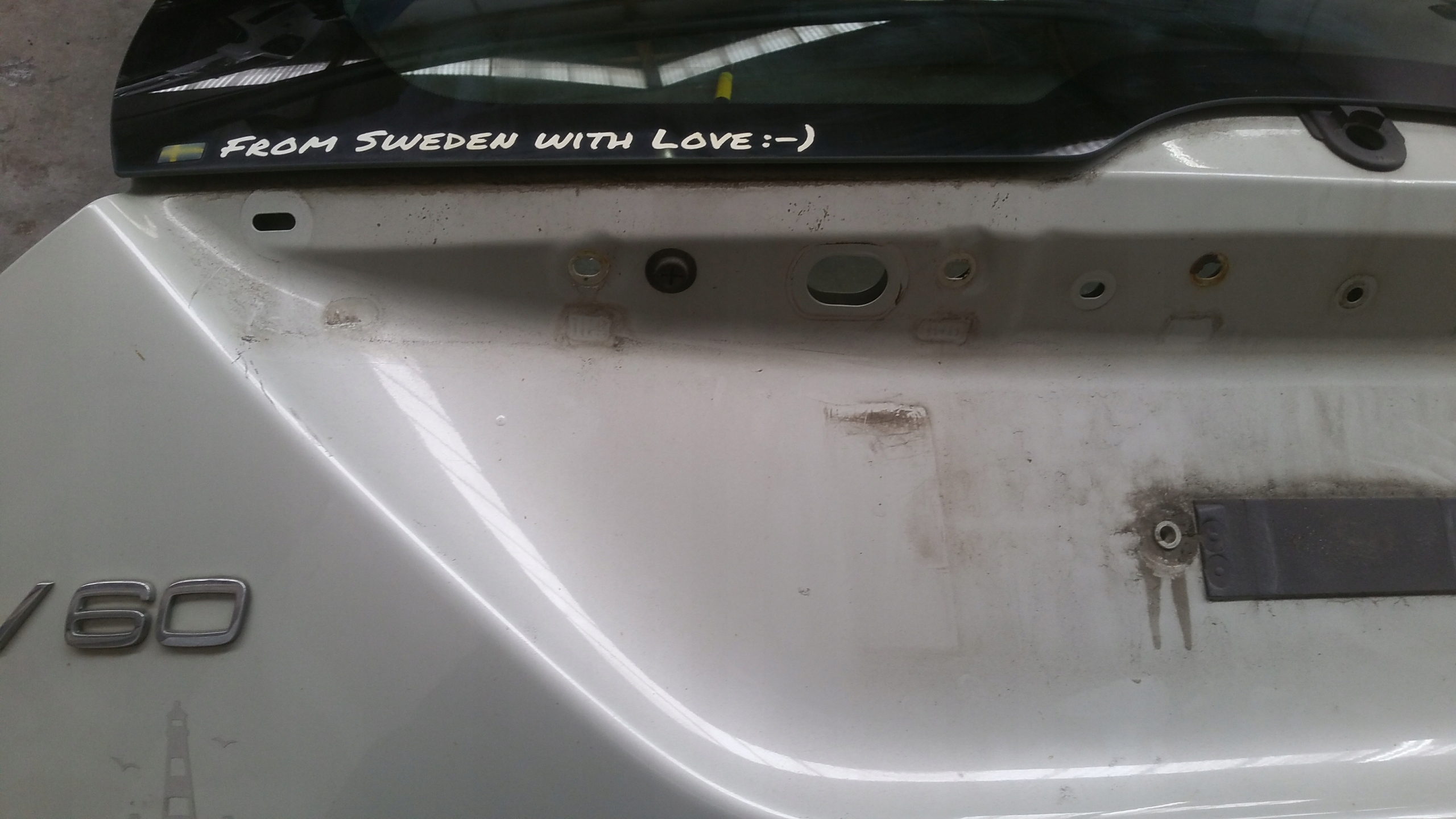 trunk door boot 481-16 Volvo V60