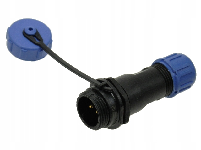 

Wtyk 2 pin IP68 13A 250V Weipu