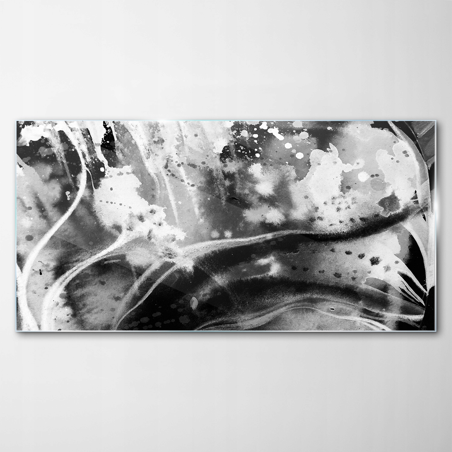 Tvrdený sklenený obraz Akvarely Abstrakcia 100x50