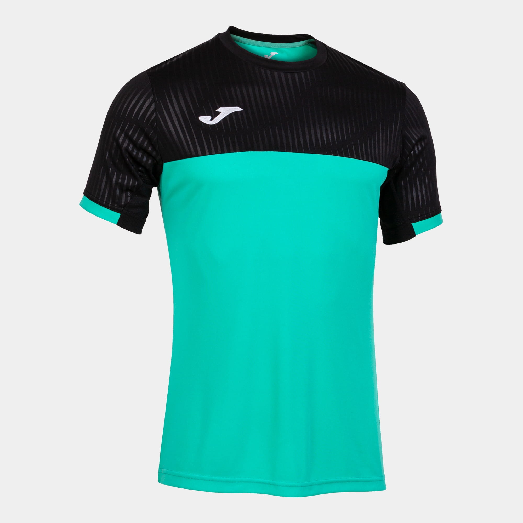 Koszulka męska Joma Short Sleeve T- Shirt green/bl