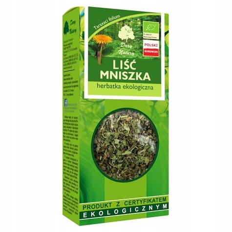 

Mniszek liść herbatka eko 25g Dary Natury