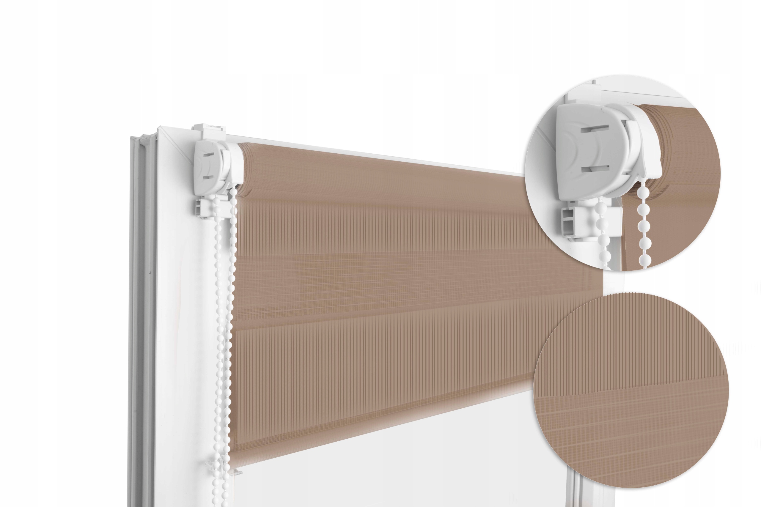 

Roleta okienna Dzień Noc z napinaczem 50 x150 cm