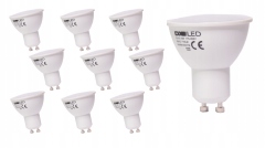 

10x Żarówka GU10 5W=50W Led Smd zimna barwa Mocna