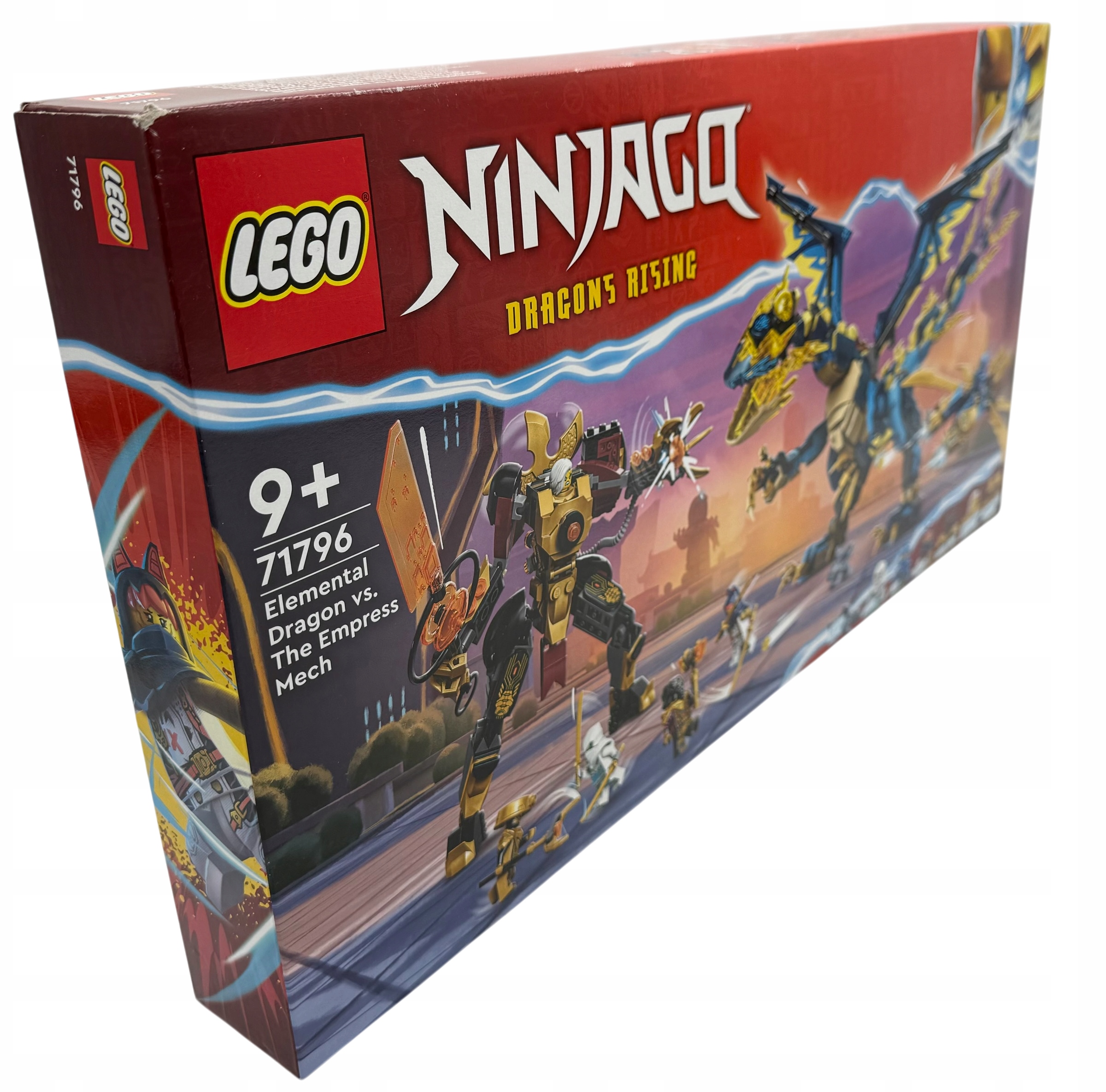 Lego Ninjago Smok Żywiołów kontra Cesarzowa Robotów 71796