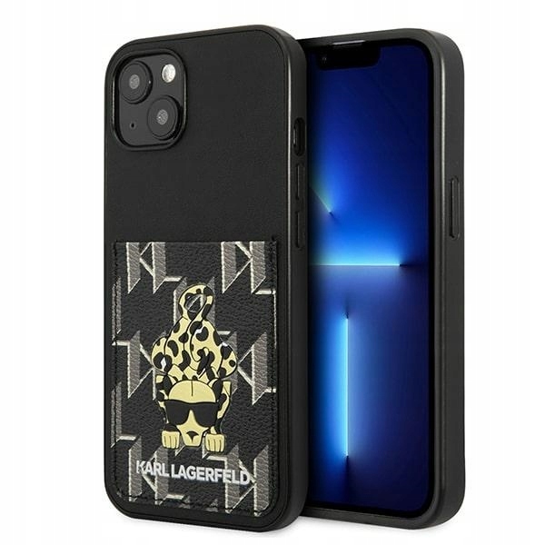 Karl Lagerfeld KLHCP13MCANCNK iPhone 13 14 15 6,1" hardcase černá/blac