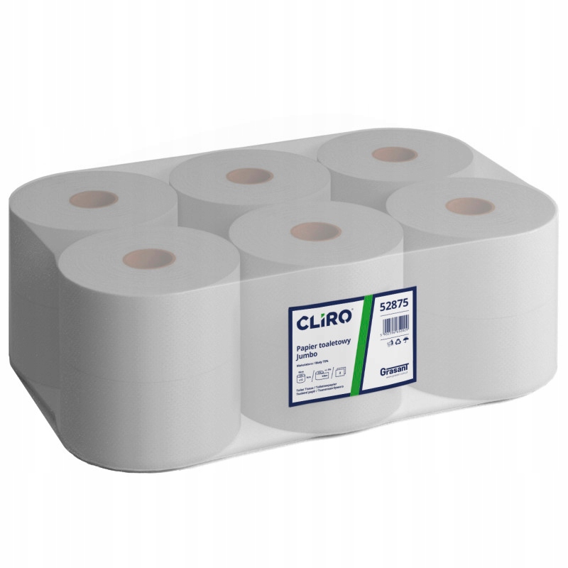 

Cliro 52875 papier toaletowy, makulatura, 12x135m