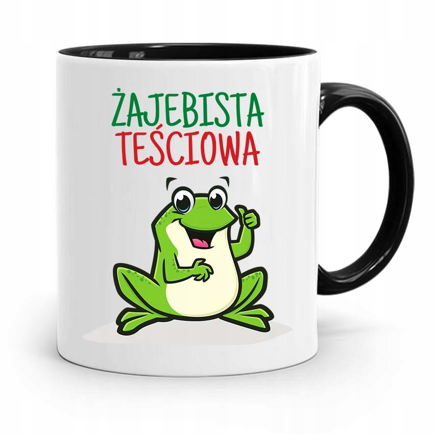 

Kubek Czarny Dla Teściowej Żajebista Teściowa