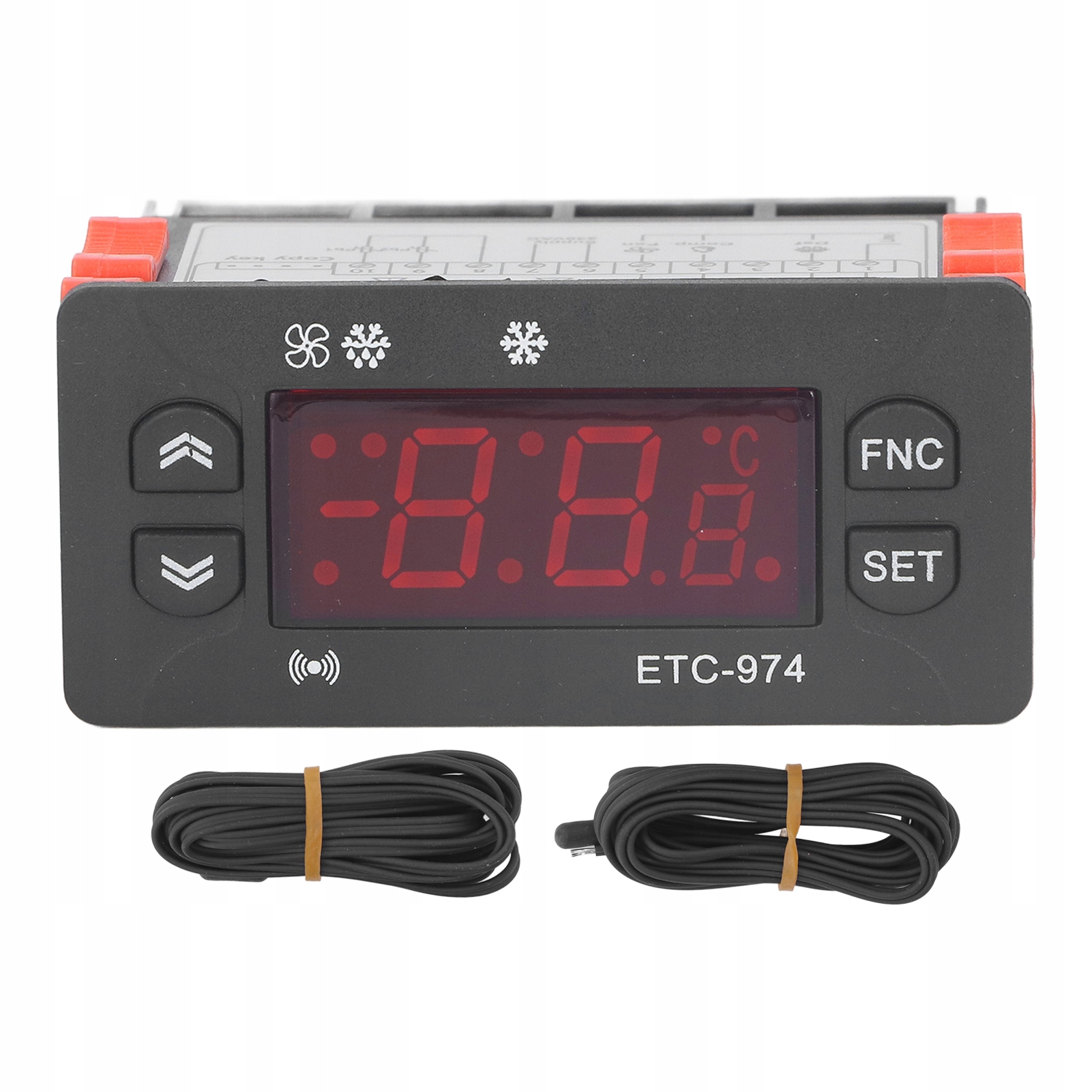 Regulátor Teploty Regulátor Termostat ETC-974 Ac 230V S Ntc/pct Sondou