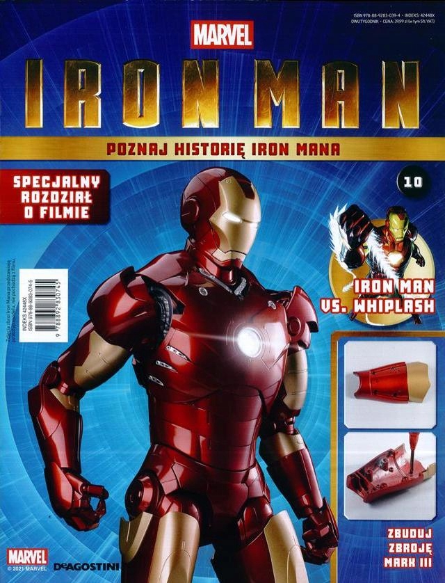 Kolekcja IRON MAN nr 10 DEAGOSTINI