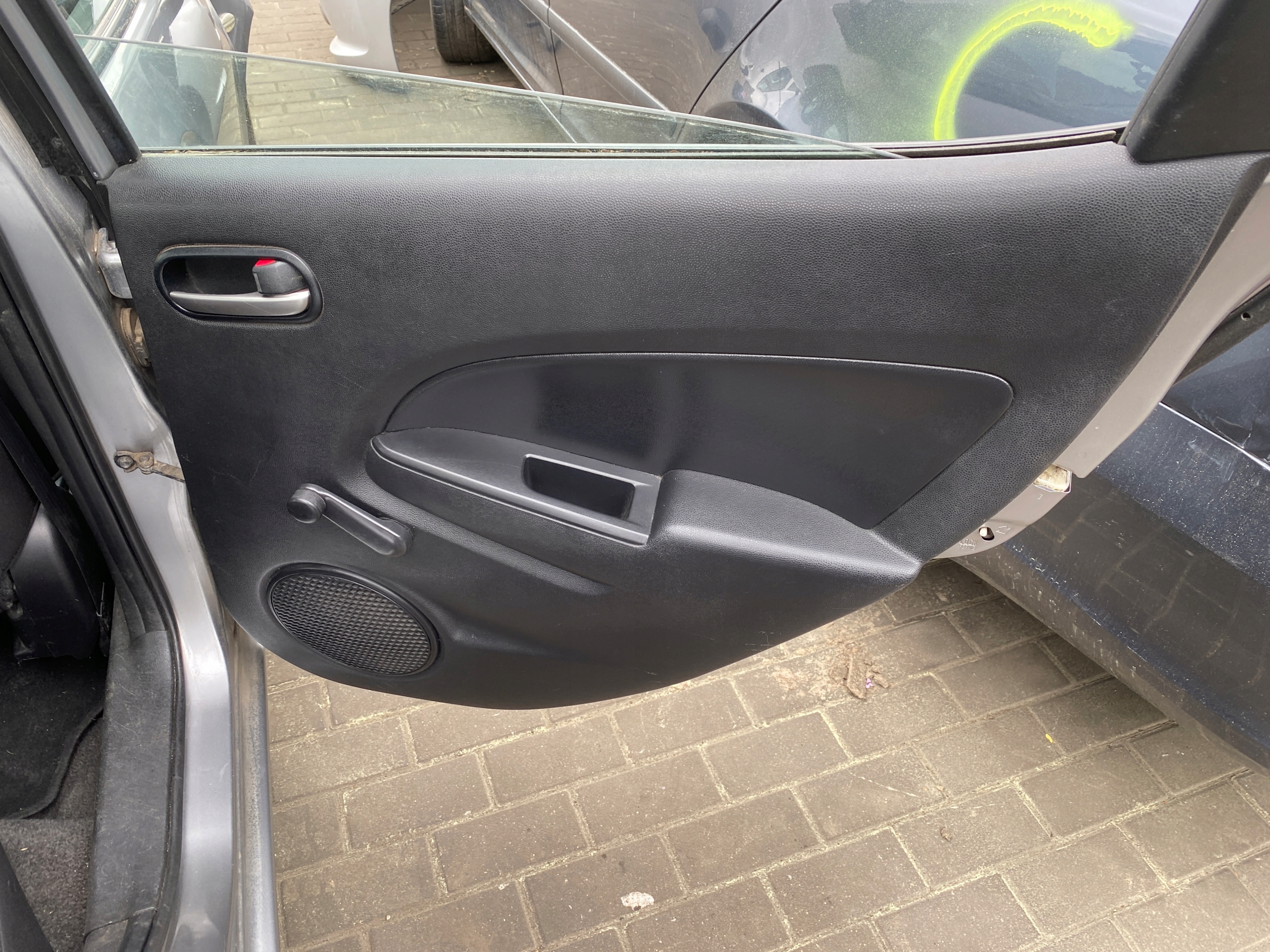 upholstery right side side right rear Mazda 2 II 08-15