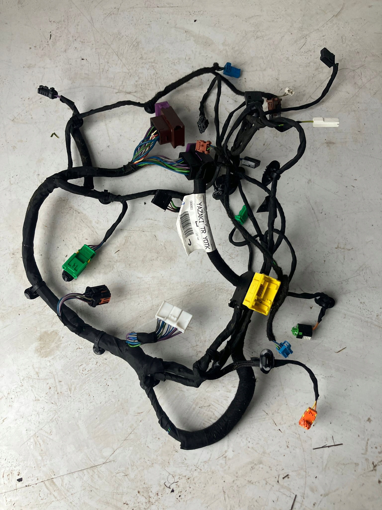 bundle wiring seat left front C4 PICASSO II GRZANY MASAZ electrical